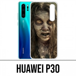 Huawei P30 Funda - Walking Dead Scary