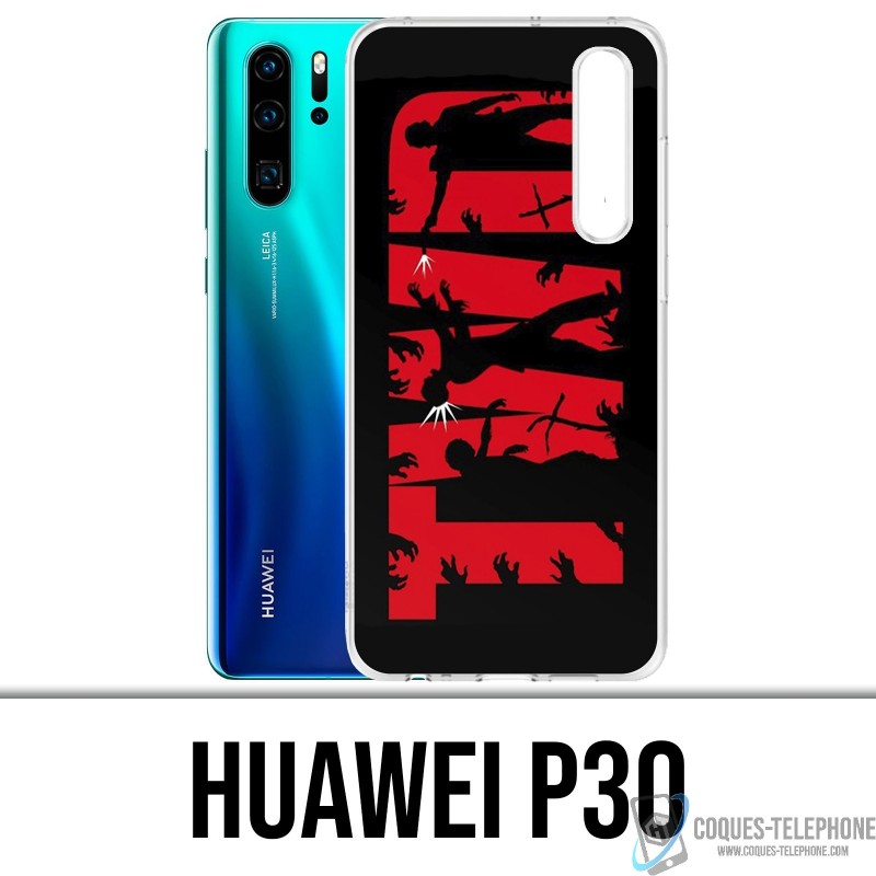 Funda Huawei P30 - Logotipo de la Muerte Caminante Twd