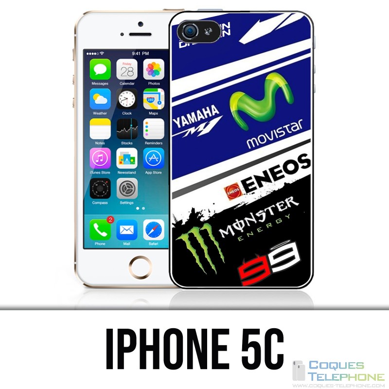 Custodia per iPhone 5C - Motogp M1 99 Lorenzo