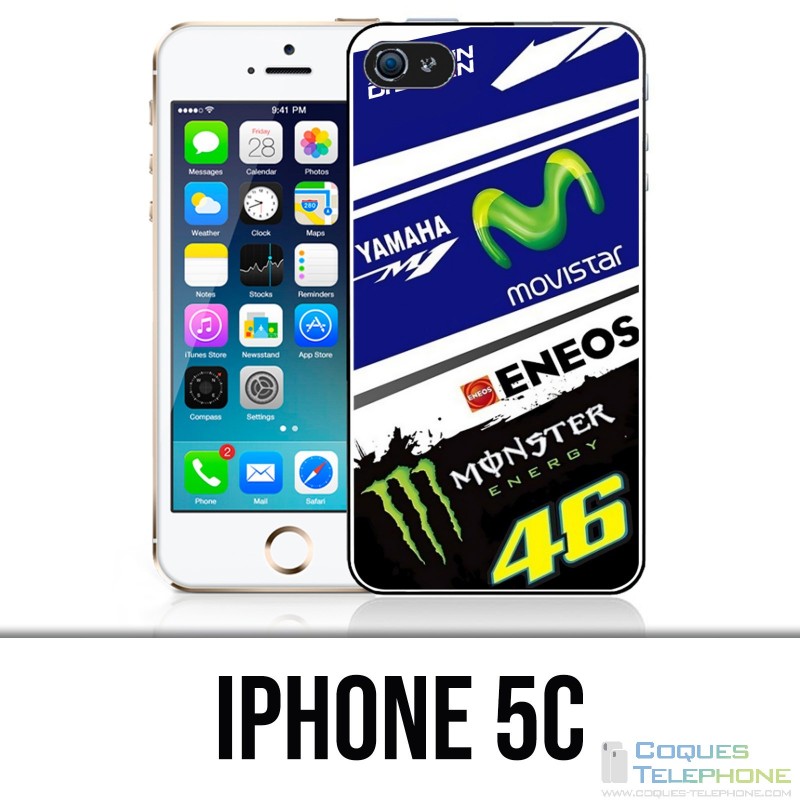 Coque iPhone 5C - Motogp M1 Rossi 46