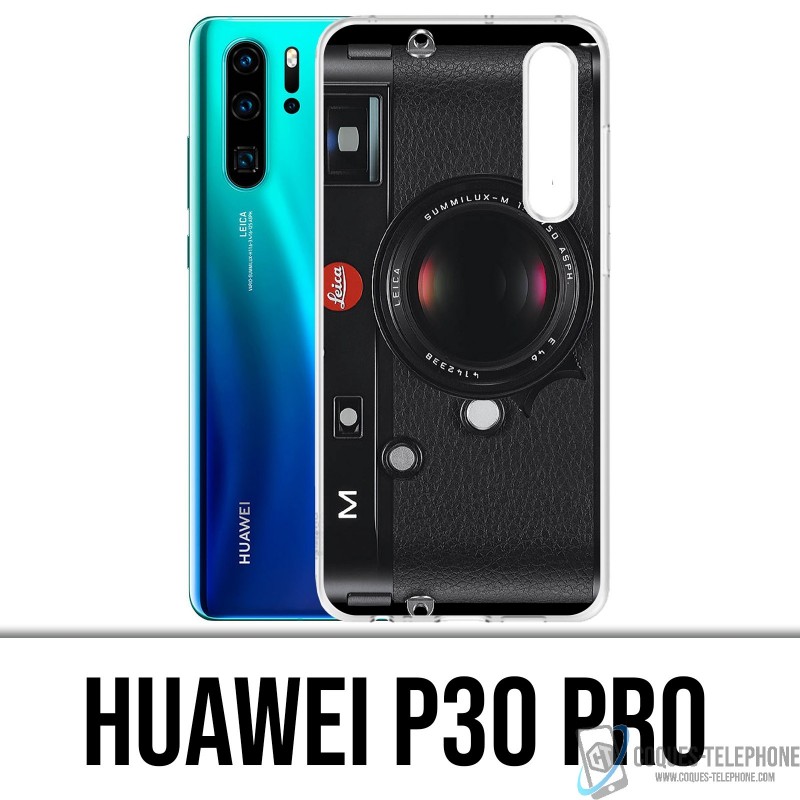 Funda Huawei P30 PRO - Vintage Camera Black