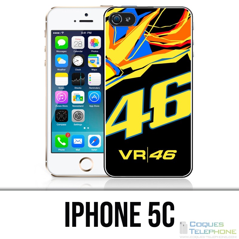 Coque iPhone 5C - Motogp Rossi Sole Luna