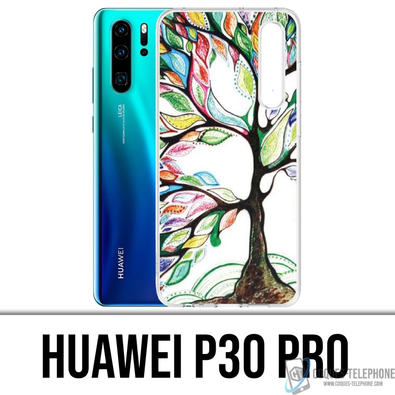 Huawei P30 PRO Case - Multicoloured Tree