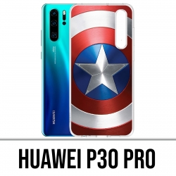 Hülle Huawei P30 PRO - Schild Kapitän Amerika Rächer