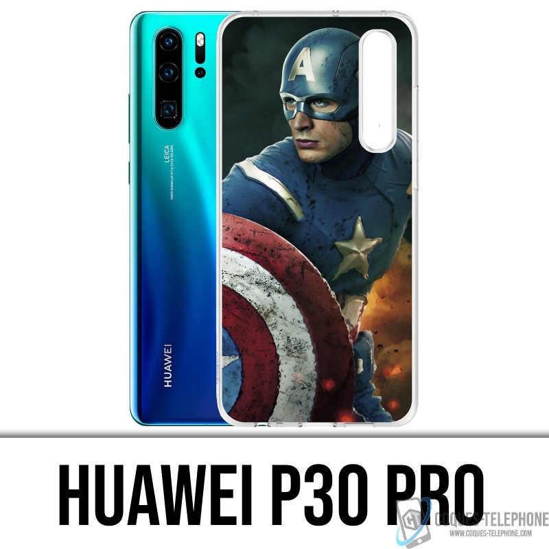 Huawei P30 PRO Case - Captain America Comics Avengers