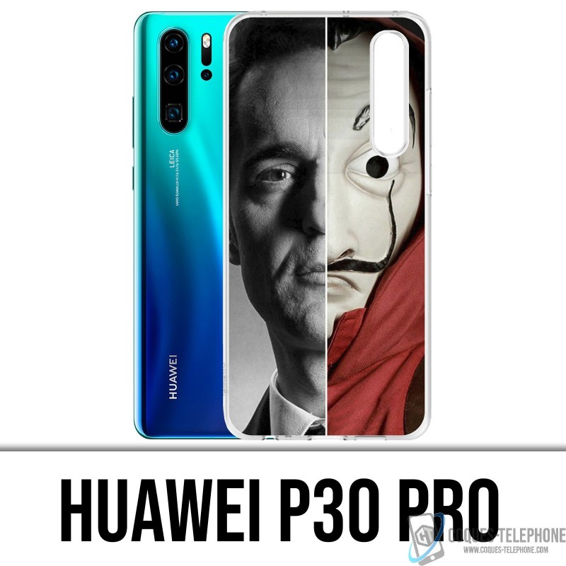 Coque Huawei P30 PRO - Casa De Papel Berlin Masque Split