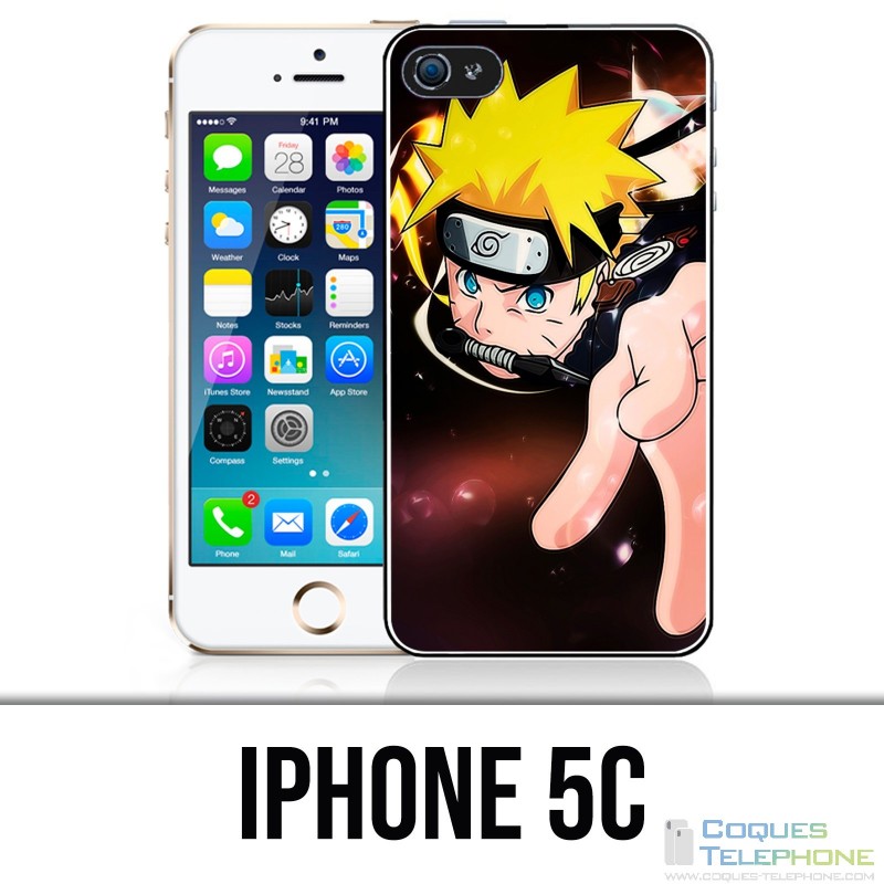 Custodia per iPhone 5C - colore Naruto