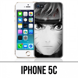 Coque iPhone 5C - Naruto Noir Et Blanc