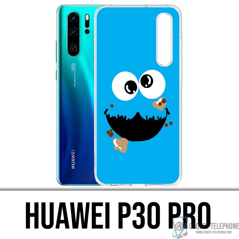 Huawei P30 PRO Custodia - Cookie Monster Face