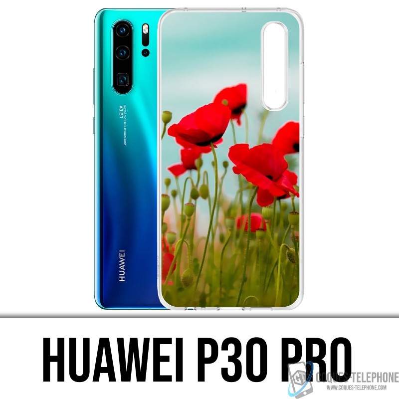 Coque Huawei P30 PRO - Coquelicots 2