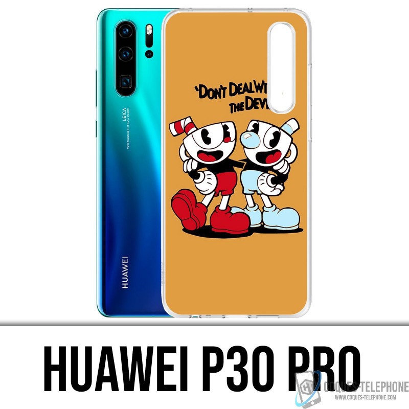 Huawei P30 PRO Custodia - Cuphead