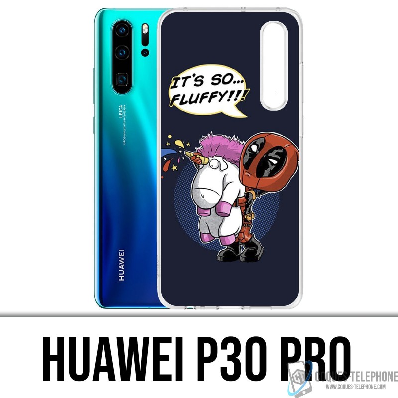 Case Huawei P30 PRO - Deadpool Fluffy Unicorn