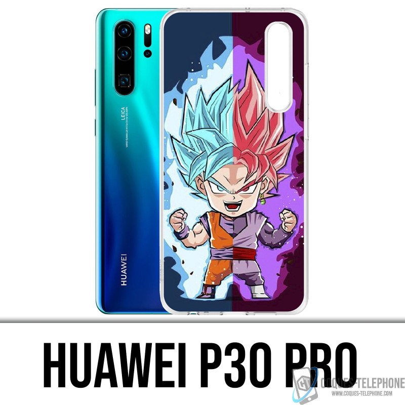 Funda Huawei P30 PRO - Dragon Ball Black Goku Cartoon