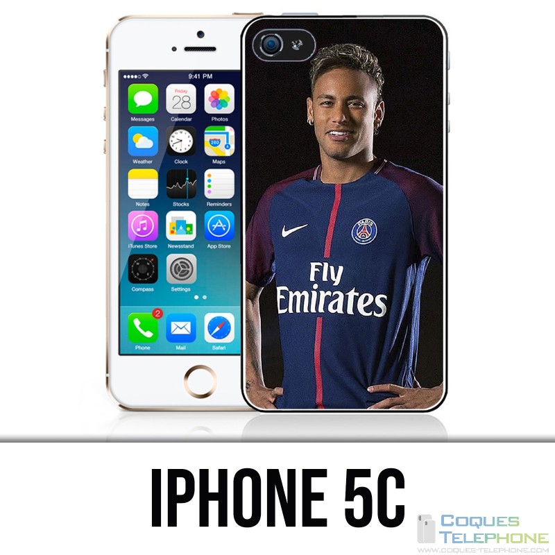 Coque iPhone 5C - Neymar Psg Cartoon