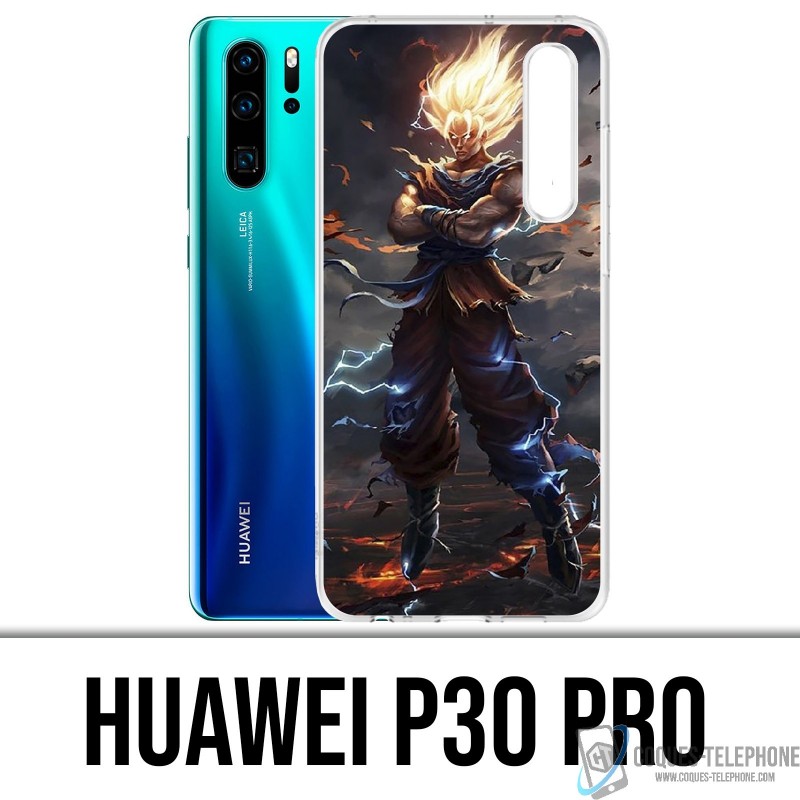 Huawei P30 PRO Custodia - Dragon Ball Super Saiyan