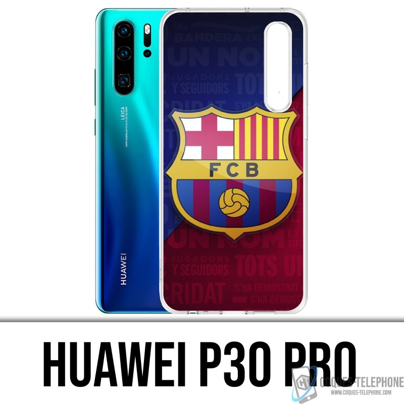 Custodia Huawei P30 PRO - Logo Calcio Fc Barcelona