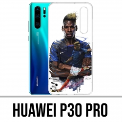 Funda Huawei P30 PRO - Football France Pogba Drawing