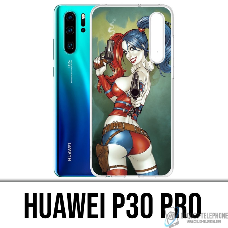 Funda Huawei P30 PRO - Harley Quinn Comics