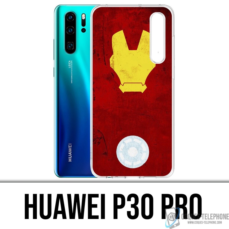 Huawei P30 PRO Custodia - Iron Man Art Design