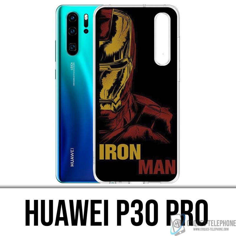 Coque Huawei P30 PRO - Iron Man Comics