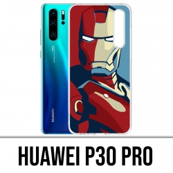 Funda Huawei P30 PRO - Cartel de diseño de Iron Man