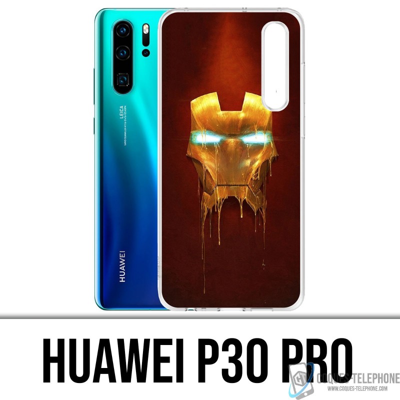 Funda Huawei P30 PRO - Iron Man Gold