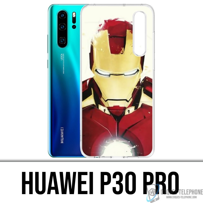 Huawei P30 PRO Custodia - Iron Man Paintart