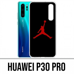 Coque Huawei P30 PRO - Jordan Basketball Logo Noir