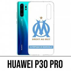 Funda Huawei P30 PRO - Om Marseille Logo White