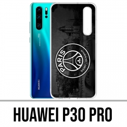 Coque Huawei P30 PRO - Logo Psg Fond Black