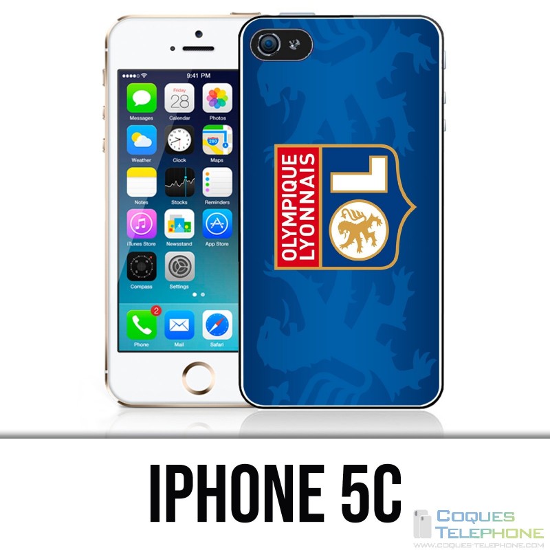 Custodia per iPhone 5C - Ol Lyon Football