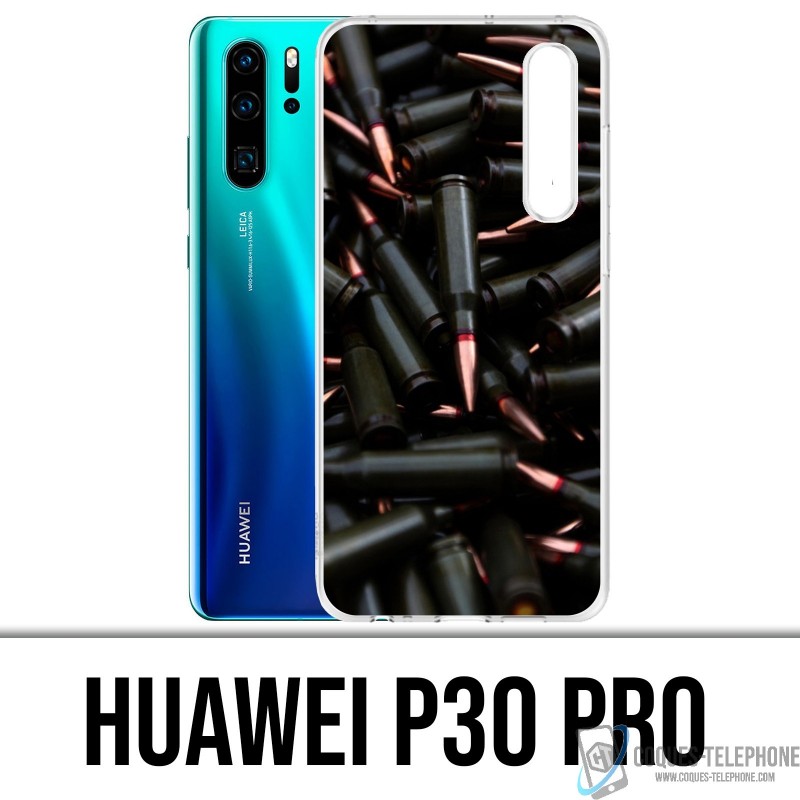 Huawei P30 PRO Custodia - Munizioni Nere