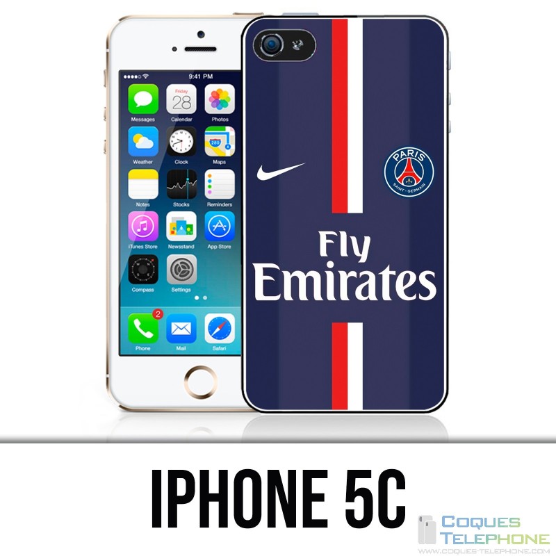 Coque iPhone 5C - Paris Saint Germain Psg Fly Emirate