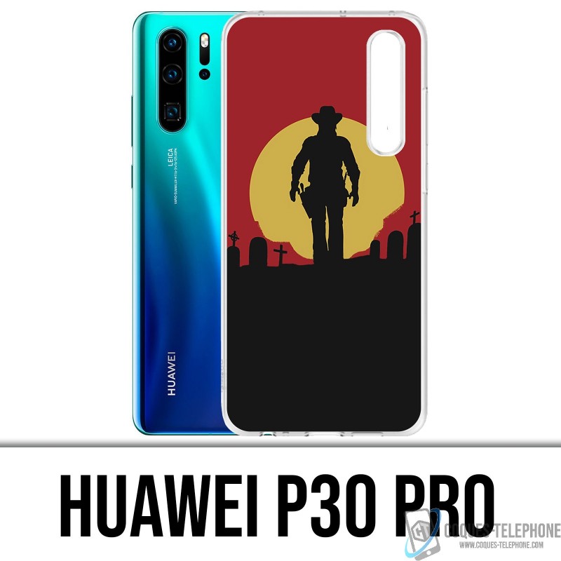Huawei P30 PRO Custodia - Red Dead Redemption Sun