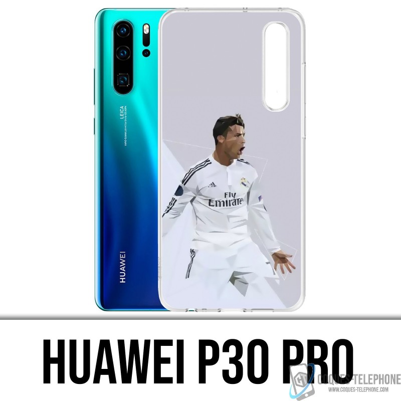 Coque Huawei P30 PRO - Ronaldo Lowpoly