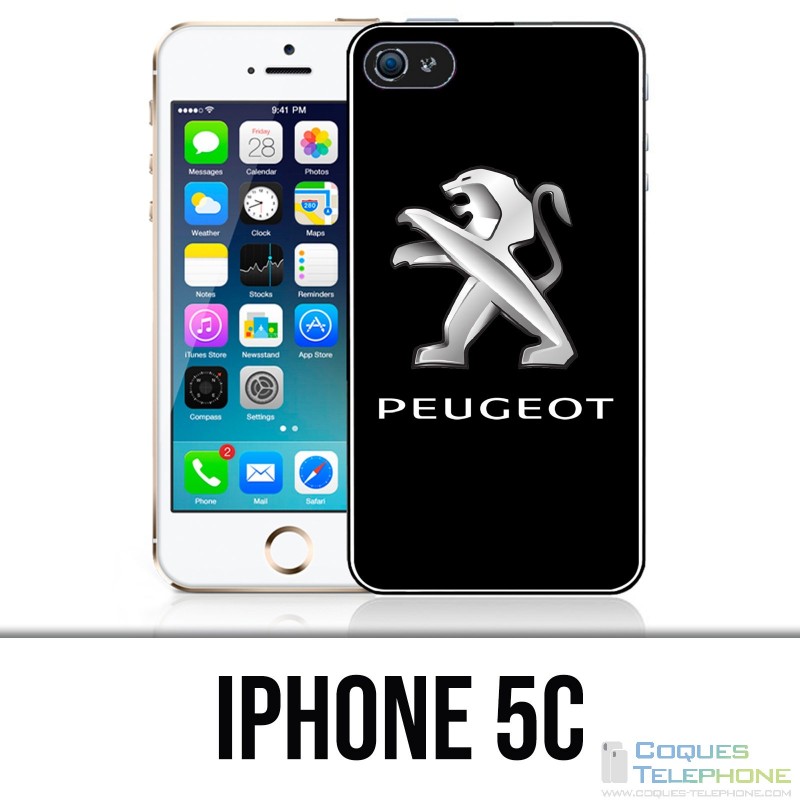 Coque iPhone 5C - Peugeot Logo