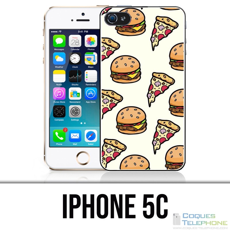 Coque iPhone 5C - Pizza Burger