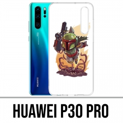 Coque Huawei P30 PRO - Star Wars Boba Fett Cartoon