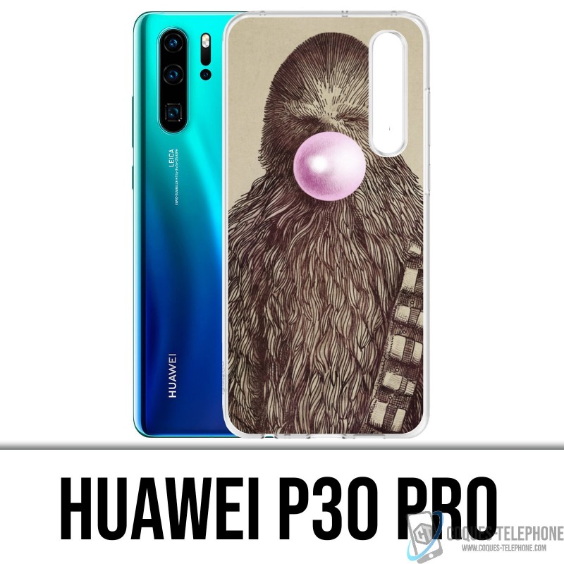 Coque Huawei P30 PRO - Star Wars Chewbacca Chewing Gum