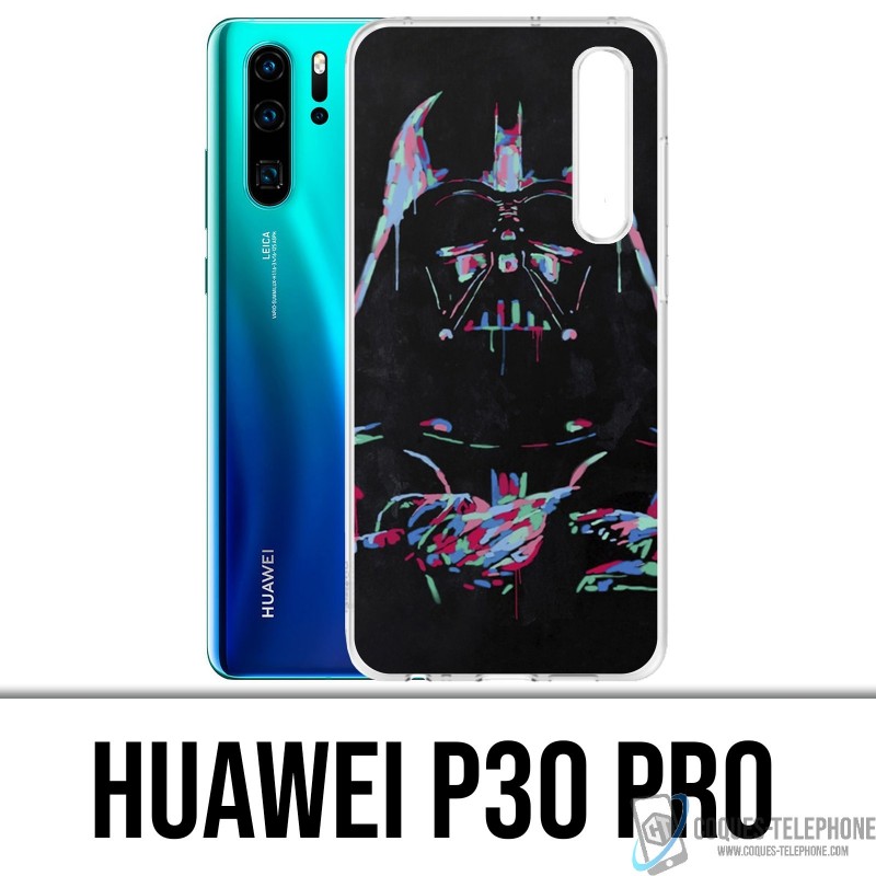 Hülle Huawei P30 PRO - Star Wars Darth Vader Neon