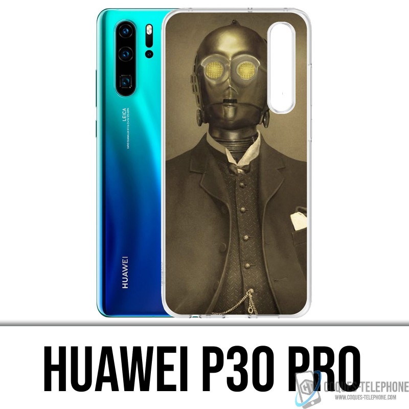 Coque Huawei P30 PRO - Star Wars Vintage C3Po