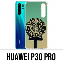 Huawei P30 PRO Custodia - Starbucks Vintage