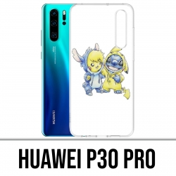 Huawei P30 PRO Case - Stich Pikachu Baby