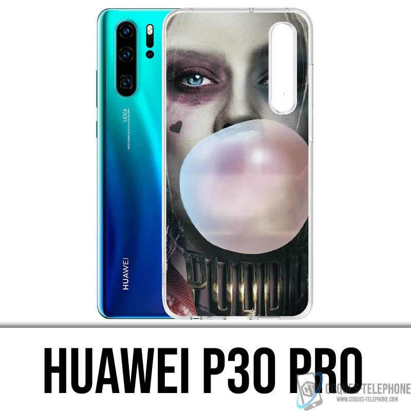 Case Huawei P30 PRO - Suicide Squad Harley Quinn Bubble Gum