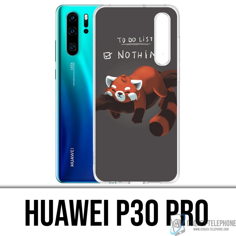 Funda Huawei P30 PRO - To Do List Red Panda
