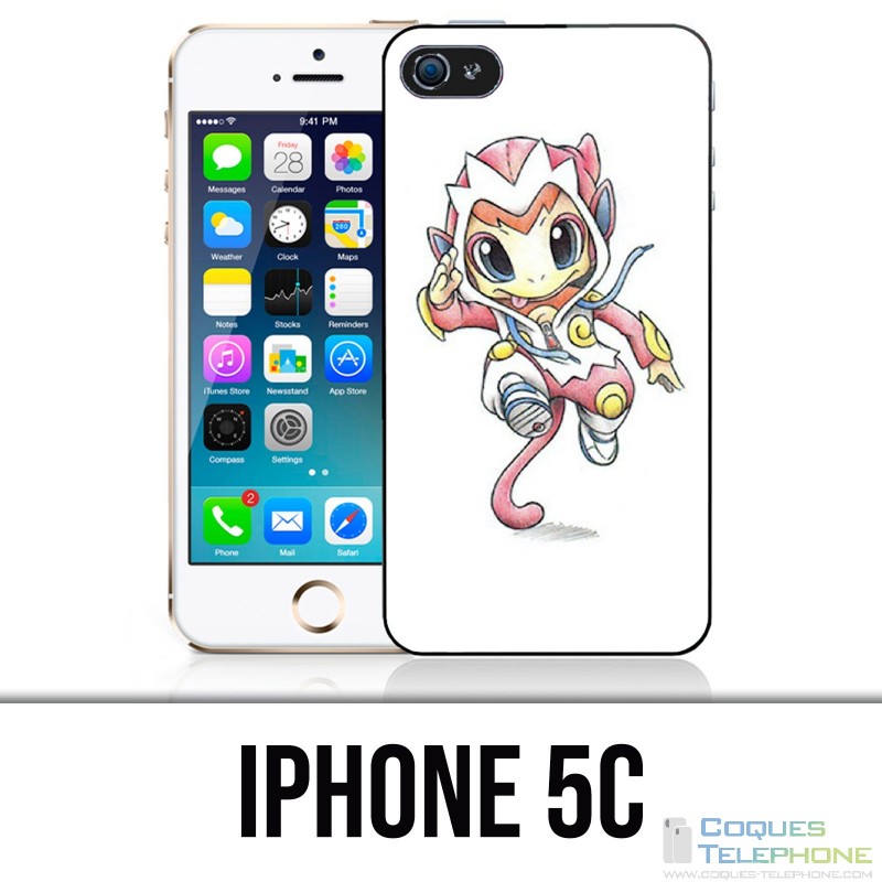 Coque iPhone 5C - Pokémon bébé Ouisticram