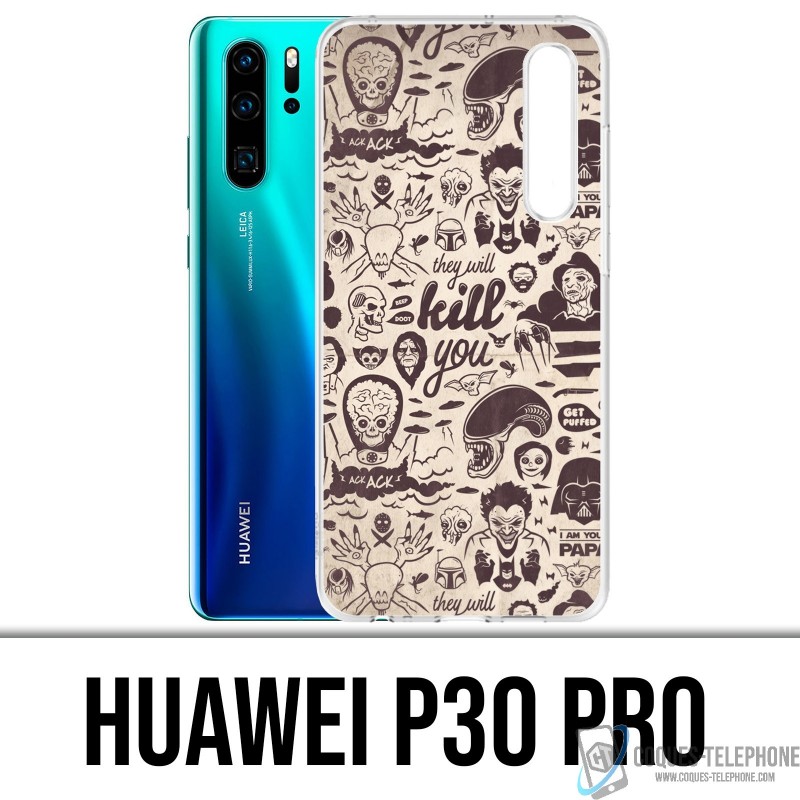 Huawei P30 PRO Custodia - Naughty Kill You