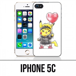 Coque iPhone 5C - Pokémon bébé Pikachu