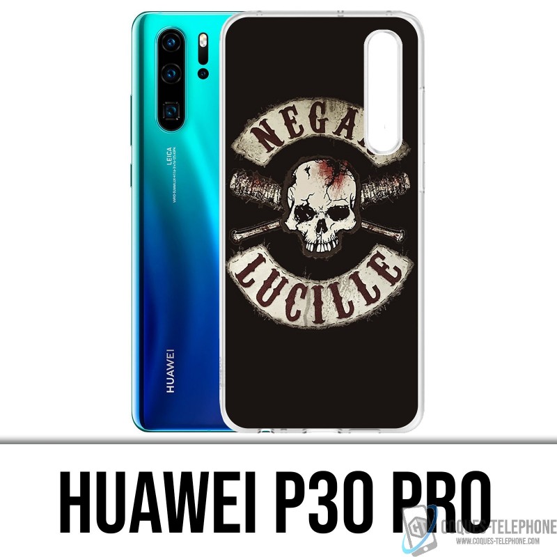 Coque Huawei P30 PRO - Walking Dead Logo Negan Lucille