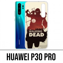 Coque Huawei P30 PRO - Walking Dead Moto Fanart